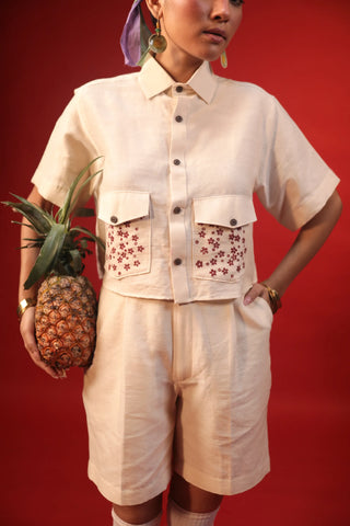 Sakura Atomiser Handspun Handwoven Cotton Co-Ord Set