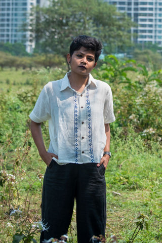 Lily of the Valley Handloom Organic Cotton Shirt